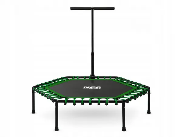 JAKS FITNESS TRAMPOLÍNA S ÚCHYTOM - ZELENÁ NS-103