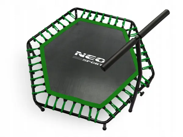 JAKS FITNESS TRAMPOLÍNA S ÚCHYTOM - ZELENÁ NS-103