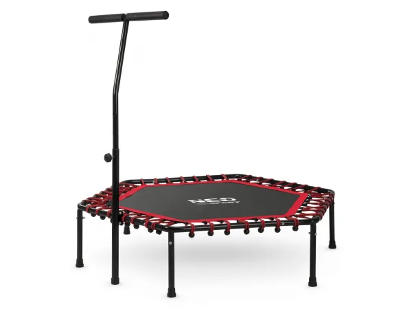 JAKS Fitness trampolína s úchytom červená NS104