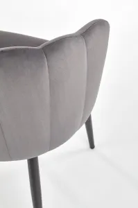 Jedálenská stolička K386 Halmar Sivá