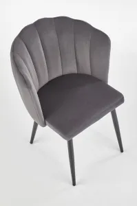 Jedálenská stolička K386 Halmar Sivá