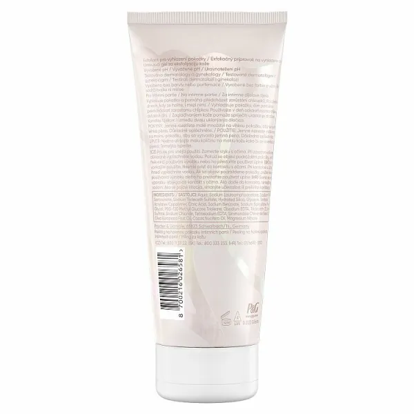 Gillette Venus Vyhladzujúci Exfoliant Na Ochlpenie A Pokožku V Intímnych Oblastiach, 177 ml