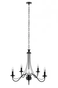 TooLight Stropné svietidlo Rustic čierne