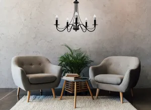 TooLight Stropné svietidlo Rustic čierne