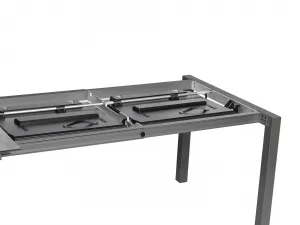 Cubic HPL rozťahovací stôl antracit 160-220-280 cm