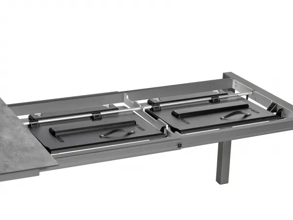 Cubic HPL rozťahovací stôl antracit 210-270-330 cm