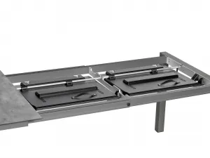 Cubic HPL rozťahovací stôl antracit 210-270-330 cm