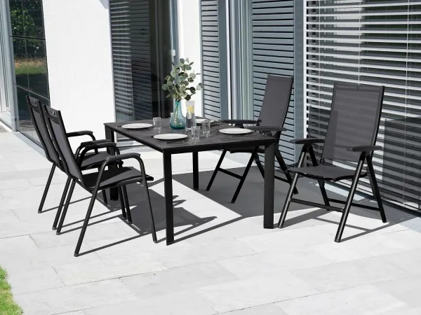 Cirrus Silver-Line polohovacie kreslo antracit