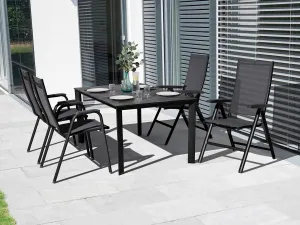 Cirrus Silver-Line polohovacie kreslo antracit
