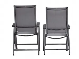 Cirrus Silver-Line polohovacie kreslo antracit