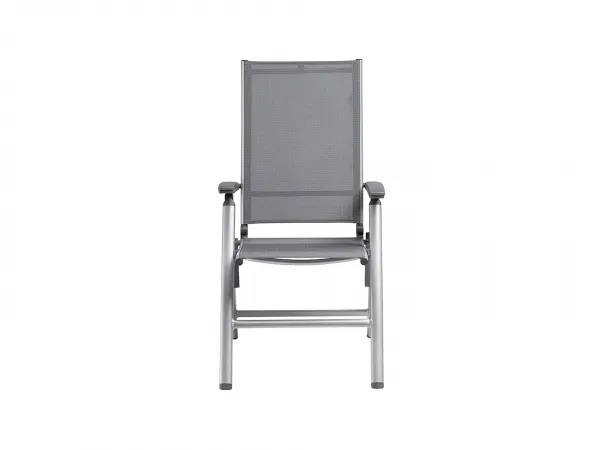 Cirrus Silver-Line polohovacie kreslo sivé