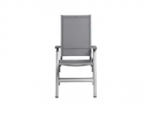 Cirrus Silver-Line polohovacie kreslo sivé