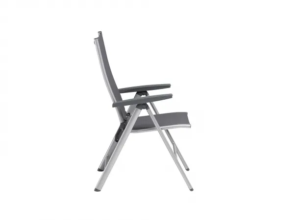 Cirrus Silver-Line polohovacie kreslo sivé