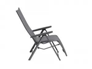 Cirrus Silver-Line relaxačné kreslo antracit