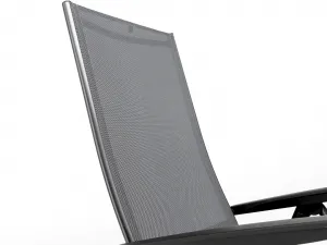 Cirrus Silver-Line relaxačné kreslo antracit