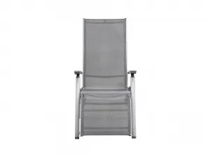 Cirrus Silver-Line relaxačné kreslo sivé