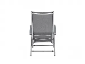 Cirrus Silver-Line relaxačné kreslo sivé