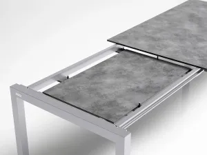 Cubic HPL II rozťahovací stôl antracit 150-210 cm