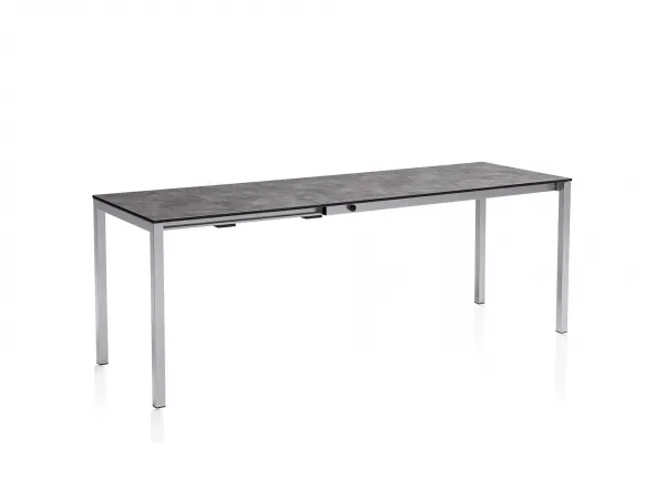 Cubic HPL rozťahovací stôl antracit 140-210 cm