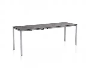 Cubic HPL rozťahovací stôl antracit 140-210 cm