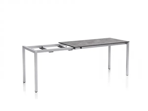 Cubic HPL rozťahovací stôl antracit 140-210 cm
