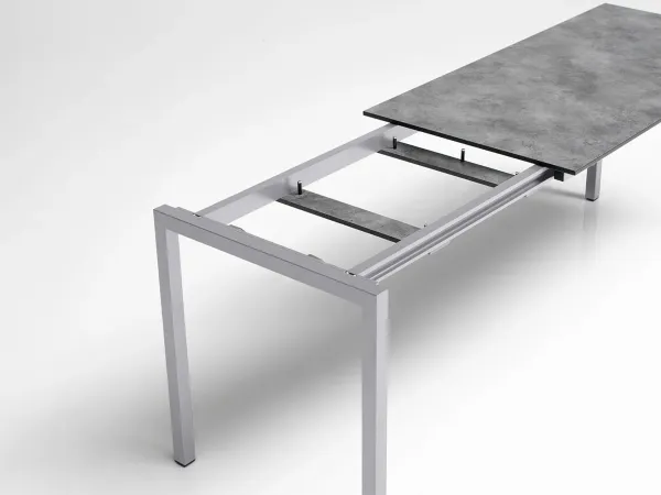 Cubic HPL rozťahovací stôl antracit 140-210 cm