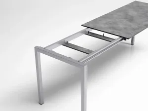 Cubic HPL rozťahovací stôl antracit 140-210 cm