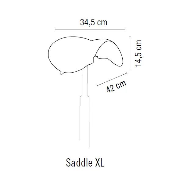 Stolička Sibel - Rollercoaster Exclusive - Saddle XL - medium 0200403