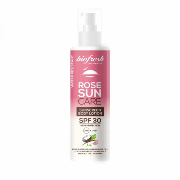Opaľovacie telové mlieko s pumpičkou SPF 30 Biofresh Sun Care 200ml