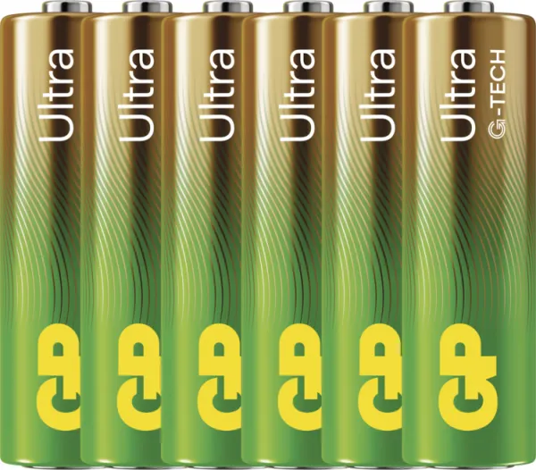 GP BATERIE GP Alkalická baterie ULTRA AA (LR6)- 6ks