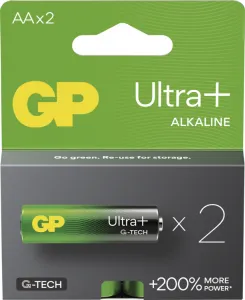 GP BATERIE GP Alkalická baterie ULTRA PLUS AA (LR6) - 2ks