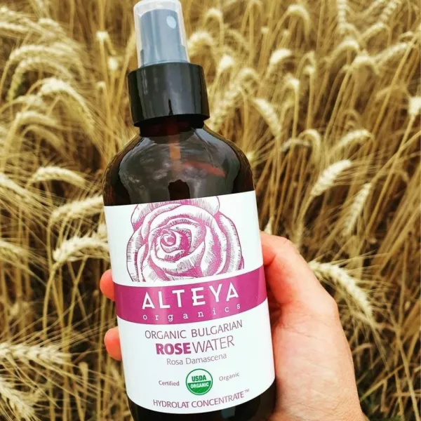 Ružová voda Alteya Organics v skle 240 ml
