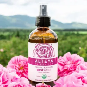 Ružová voda Alteya Organics v skle 240 ml