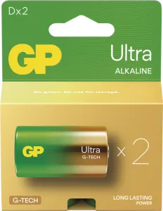 GP BATERIE GP Alkalická baterie ULTRA D (LR20) - 2ks