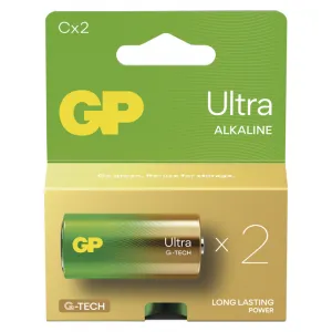 GP BATERIE GP Alkalická baterie ULTRA C (LR14) - 2ks