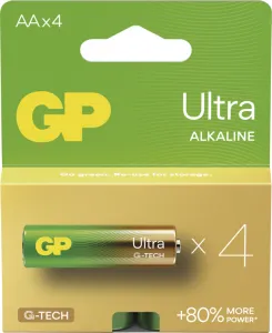 GP BATERIE GP Alkalická baterie ULTRA AA (LR6) - 4ks