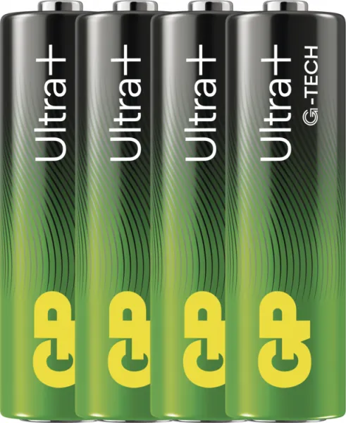 GP Ultra Plus Alkalické batérie AA LR6 4ks