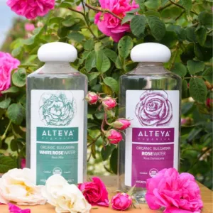 Ružová voda z bielej ruže Alteya Organics 500 ml