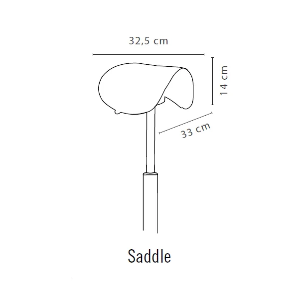 Stolička Sibel - Rollercoaster Classic - Saddle - medium 0200202