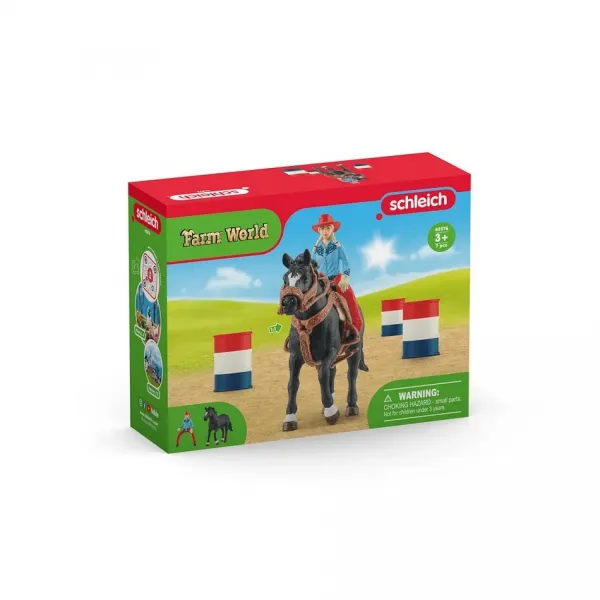 SCHLEICH - Kovbojské preteky okolo barelov