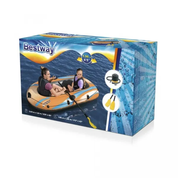 Bestway Nafukovací čln Kondor Elite 2000 set, 196 x 106 cm