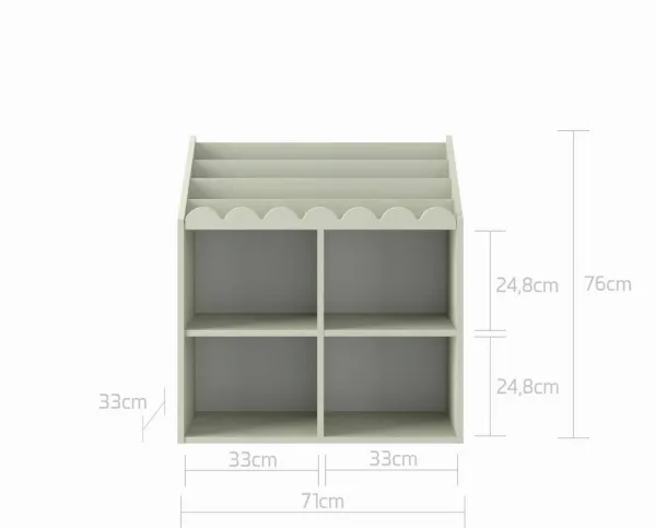 ArtBel Regál Book Nook | biela