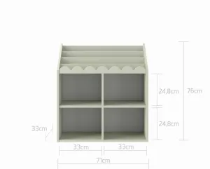 ArtBel Regál Book Nook | biela