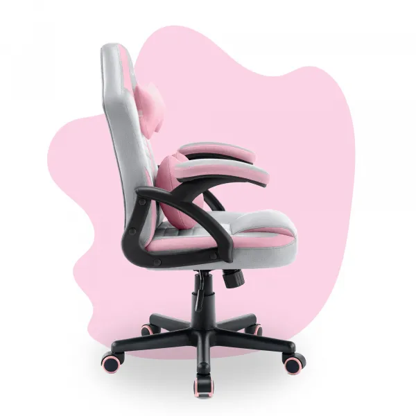 Hell´s chair Stolička Hell's Chair HC-1001 KIDS GREY-PINK
