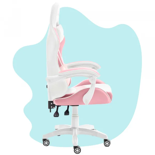 Hell´s chair Stolička Hell's Chair KIDS Rainbow PINK-WHITE