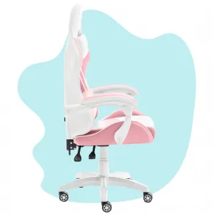 Hell´s chair Stolička Hell's Chair KIDS Rainbow PINK-WHITE