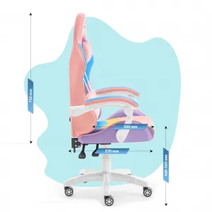 Hell´s chair Stolička Hell's Chair KIDS Rainbow COLORFUL