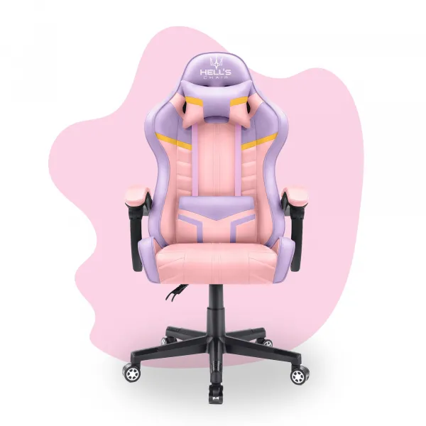 Hell´s chair Stolička Hell's Chair HC-1004 KIDS PINK-PURPLE-YELLOW