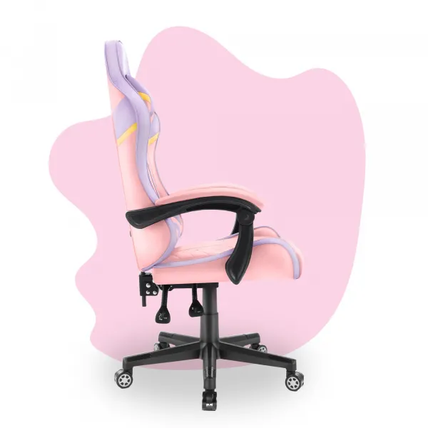 Hell´s chair Stolička Hell's Chair HC-1004 KIDS PINK-PURPLE-YELLOW
