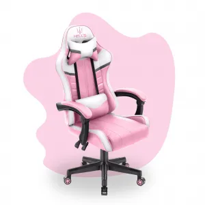 Hell´s chair Stolička Hell's Chair HC-1004 KIDS PINK-WHITE GREY